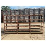 18 SHELF METAL SHELVES