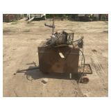 HOBART WIRE WELDER WITH ROLL AROUND CART - MODEL