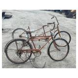 2 BIKES- SCHWINN AND 2 SEATER SUNDAY RIDER FOR