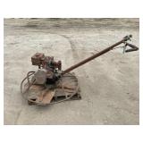 VINTAGE GOLDBLATT CEMENT FLOAT 3 HP BRIGGS AND