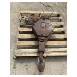 AMERICAN HOIST AND DERRICK CO CRANE PULLEY HOOK