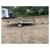 TILT BED SINGLE AXLE TRAILER - 12