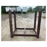 INDUSTRIAL METAL STACKABLE STORAGE RACK - 65" X