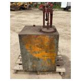 TACOMA 75 GALLON OIL TANK WITH HAND CRANK PUMP -