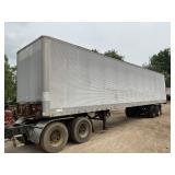 SEMI TRAILER DRY BOX VAN WITH CONTENTS