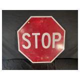METAL STOP SIGN - 30" X 30"