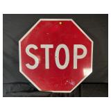 METAL STOP SIGN - 30" X 30"