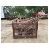 INTERNATIONAL HARVESTER INDUSTRIAL METAL STACKABLE