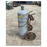 INDUSTRIAL CAST IRON CART WITH TANK