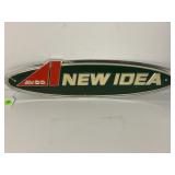 AVCO NEW IDEA METAL EMBOSSED IMPLEMENT EMBLEM -18