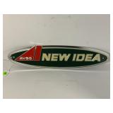 AVCO NEW IDEA METAL EMBOSSED IMPLEMENT EMBLEM -18