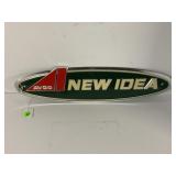 AVCO NEW IDEA METAL EMBOSSED IMPLEMENT EMBLEM -18