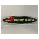 AVCO NEW IDEA METAL EMBOSSED IMPLEMENT EMBLEM -18