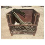 HEAVY DUTY METAL CRATE 48" X 40" X 42"
