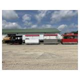 AIRPORT TUG TRAIN W/3 DUAL STEER CARS - INDUSTRIAL