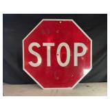 METAL STOP SIGN - 36" X 36"