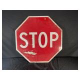 METAL STOP SIGN - 30" X 30"