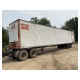 SEMI TRAILER DRY BOX VAN WITH CONTENTS