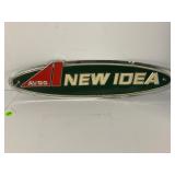 AVCO NEW IDEA METAL EMBOSSED IMPLEMENT EMBLEM -18