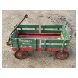 BRADLEY JUNIOR STEEL WHEEL WAGON W/REMOVABLE SIDES