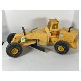 TONKA STEEL PRESSED TURBO DIESEL GRADER TOY