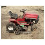 HUSKEE 12/39 RIDING LAWN MOWER WITH BRIGGS AND