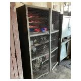 METAL MAINTENANCE CABINET WITH LARGE SELECTION OF