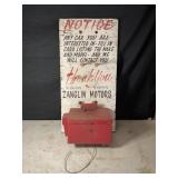 ZANGLIN MOTORS HAND PAINTED CARD BOX - CELINA &