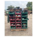 36 BIN TWO SIDED STORAGE CENTER - 57" X 55" X 49"