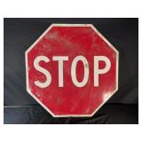 METAL STOP SIGN - 36" X 36"