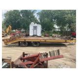 1985 BELSHE T10 EXTREME DUTY DECKOVER TRAILER -