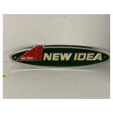 AVCO NEW IDEA METAL EMBOSSED IMPLEMENT EMBLEM -18