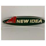 AVCO NEW IDEA METAL EMBOSSED IMPLEMENT EMBLEM -18