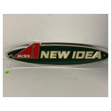 AVCO NEW IDEA METAL EMBOSSED IMPLEMENT EMBLEM -18