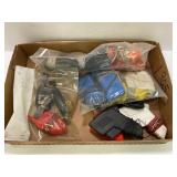 LARGE LOT OF SLOT CAR CONTROLLERS. ELDON, COX,