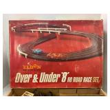 ELDON OVER & UNDER ï¿½8ï¿½ HO ROAD RACE SET IN