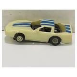 TYCO GLOW IN THE DARK CHEVY CORVETTE SLOT CAR