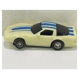 TYCO GLOW IN THE DARK CHEVY CORVETTE SLOT CAR