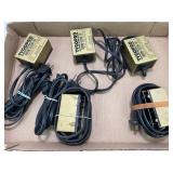 LOT OF 5 TYCO PRO ELECTRIC RACING SYSTEM HOBBY