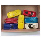 LARGE LOT OF SLOT CARS FOR PARTS OR REPAIR