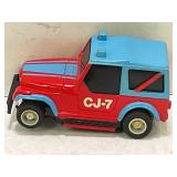 TYCO JEEP CJ7 SLOT CAR