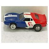 AURORA AFX JAVELIN RED WHITE AND BLUE SLOT CAR
