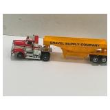 TYCO HO SCALE SLOT CAR PETERBILT SEMI TRUCK AND