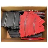 LARGE LOT OF ELDON AND UNGAR SLOT CAR TRACK