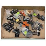 LARGE LOT OF SLOT CAR PARTS FOR PARTS OR REPAIR