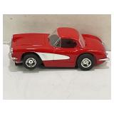 TYCO CHEVY CORVETTE RED AND WHITE SLOT CAR