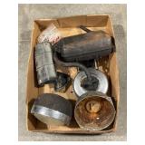 LOT OF ASSORTED MOPED PARTS