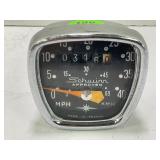 SCHWINN APPROVED BLACK FACE SPEEDOMETER
