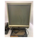 VINTAGE MIRCOFICHE READER MACHINE 760A. WITH CARDS
