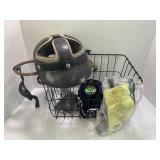FRONT BLACK BASKET FOR BIKE